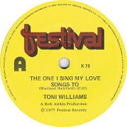 The One I Sing My Love Songs To by Toni Williams