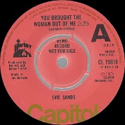 You Brought The Woman Out In Me by Evie Sands
