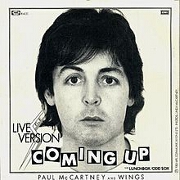 Coming Up by Paul McCartney