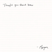 Thought You Should Know by Morgan Wallen