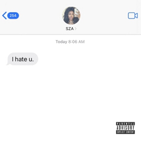 I Hate U by SZA